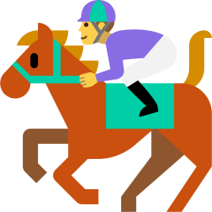 Horse Racing Emoji Skype