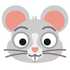 Mouse Face Emoji Skype