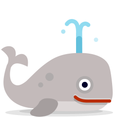 Spouting Whale Emoji Skype