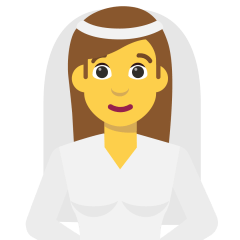 Woman With Veil Emoji Skype