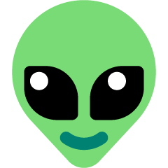 Alien Emoji Skype