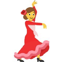 Woman Dancing Emoji Skype