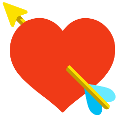 Heart With Arrow Emoji Skype