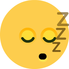 Sleepy Face Emoji Skype