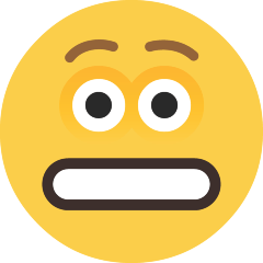 Grimacing Face Emoji Skype