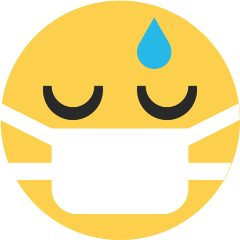 Face With Medical Mask Emoji Skype