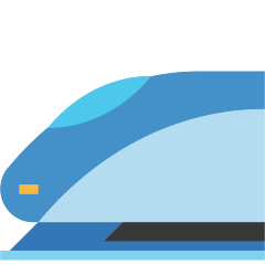 High Speed Train Emoji Skype