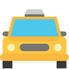 Oncoming Taxi Emoji Skype