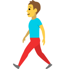 Person Walking Emoji Skype