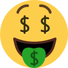 Money Mouth Face Emoji Skype