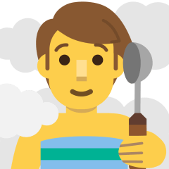 Man In Steamy Room Emoji Skype