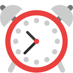 Alarm Clock Emoji Skype