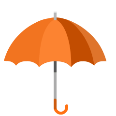 Umbrella With Rain Drops Emoji Skype