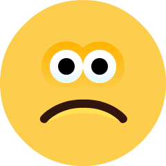 Frowning Face Emoji Skype
