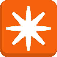 Eight Pointed Star Emoji Skype