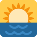 Sunrise Emoji Twitter