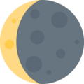 Waning Crescent Moon Emoji Twitter