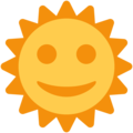 Sun With Face Emoji Twitter