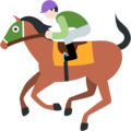 Horse Racing Emoji Twitter