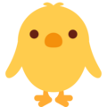 Front Facing Baby Chick Emoji Twitter