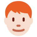 Man Red Hair Emoji Twitter