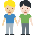 Men Holding Hands Emoji Twitter