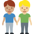 Men Holding Hands Emoji Twitter