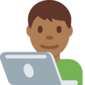 Man Technologist Emoji Twitter