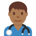 Man Health Worker Emoji Twitter