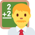 Man Teacher Emoji Twitter