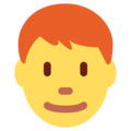 Man Red Hair Emoji Twitter