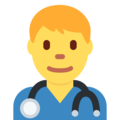 Man Health Worker Emoji Twitter