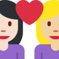 Couple With Heart Woman Woman Emoji Twitter