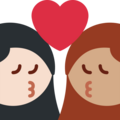Kiss Woman Woman Emoji Twitter