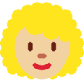 Woman Curly Hair Emoji Twitter