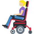 Woman In Motorized Wheelchair Emoji Twitter