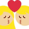 Kiss Woman Man Emoji Twitter