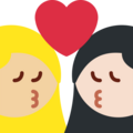 Kiss Woman Woman Emoji Twitter
