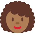 Woman Curly Hair Emoji Twitter