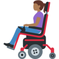 Woman In Motorized Wheelchair Emoji Twitter