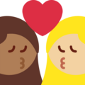 Kiss Woman Woman Emoji Twitter