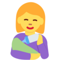 Woman Feeding Baby Emoji Twitter