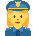 Woman Police Officer Emoji Twitter