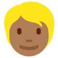 Person Blond Hair Emoji Twitter