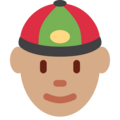 Person With Skullcap Emoji Twitter