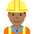 Man Construction Worker Emoji Twitter