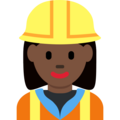 Woman Construction Worker Emoji Twitter