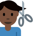 Man Getting Haircut Emoji Twitter