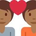 Couple With Heart Emoji Twitter