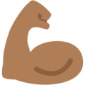 Flexed Biceps Emoji Twitter